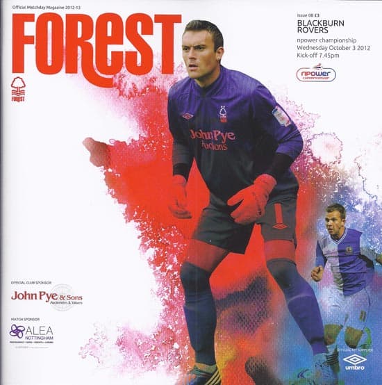 Nottingham Forest FC v Blackburn Rovers FC